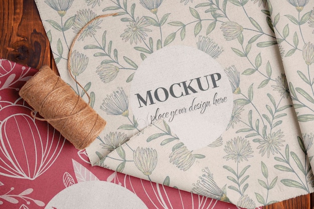 Mockup di tessuto
