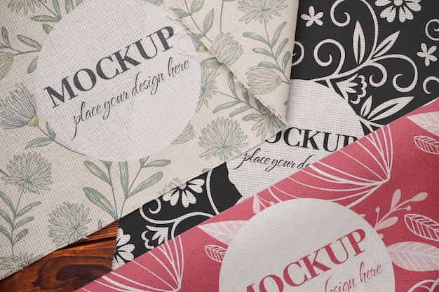 Mockup di tessuto