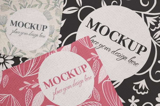 Mockup di tessuto
