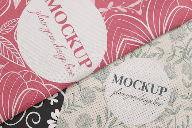 Mockup di tessuto