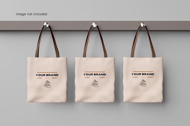 Mockup di tote bag