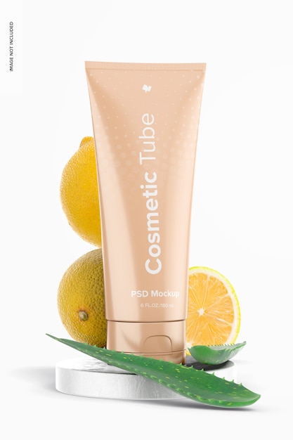 Mockup di tubo cosmetico da 180 ml