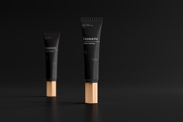 Mockup di tubo crema cosmetica