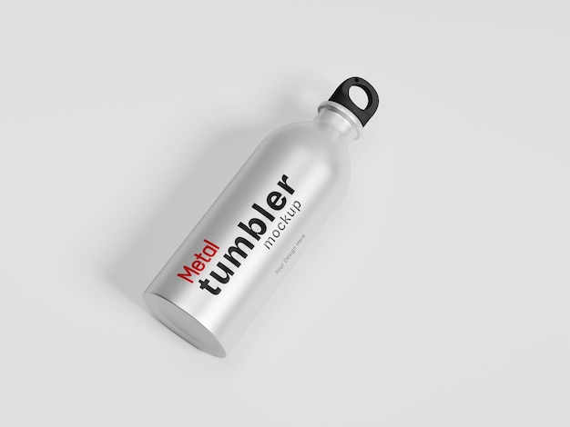 Mockup di Tumbler in metallo