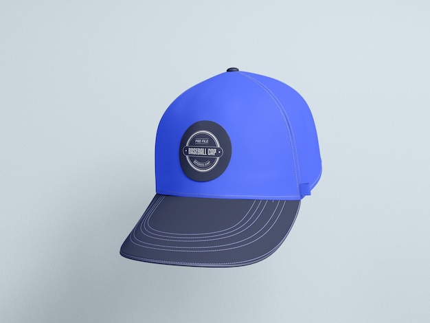 Mockup di un berretto da baseball
