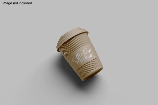 Mockup di una tazza di caffè