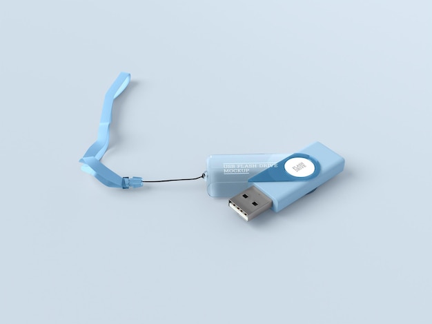 Mockup di unità flash USB