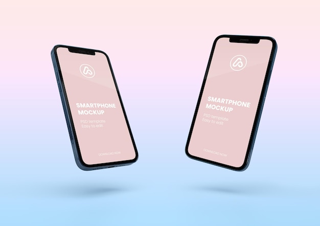 Mockup di uno smartphone