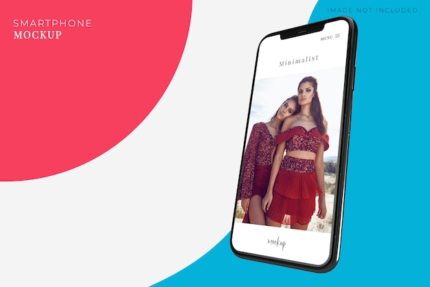 Mockup di uno smartphone