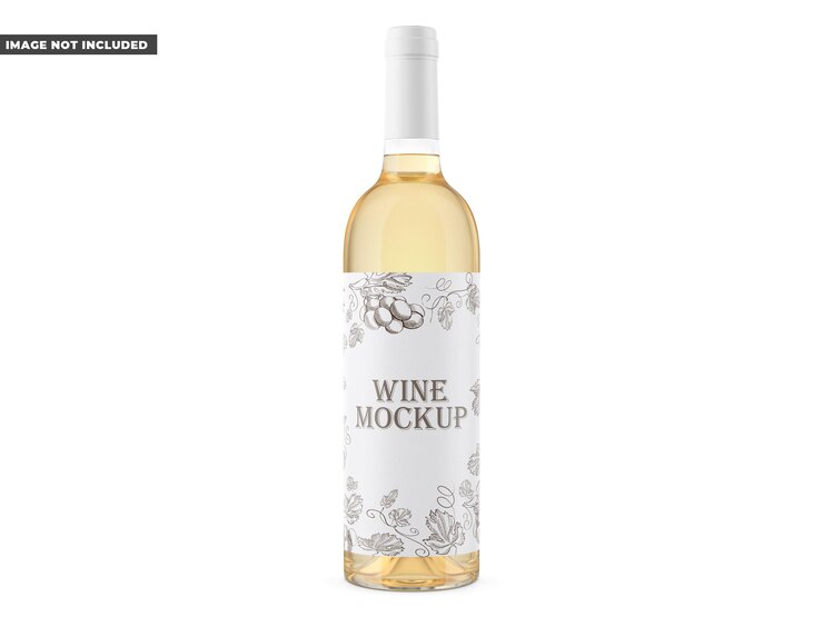 Mockup di vino
