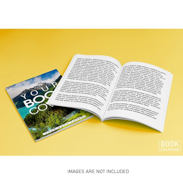 Mockup do livro