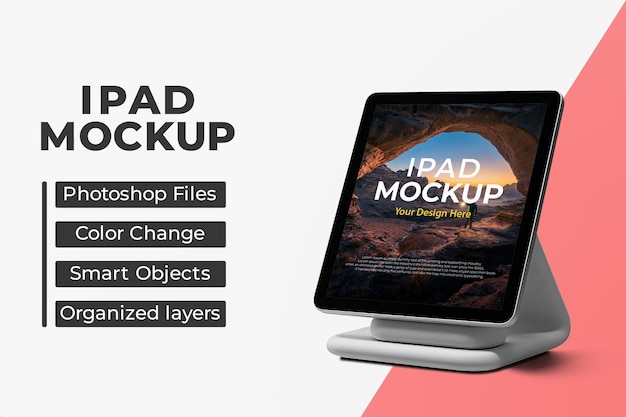 Mockup do PSD para iPad