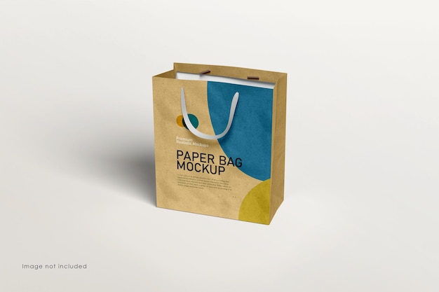 Mockup do saco de papel