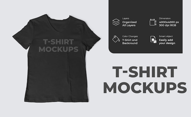 PSD mockup do t-shirt