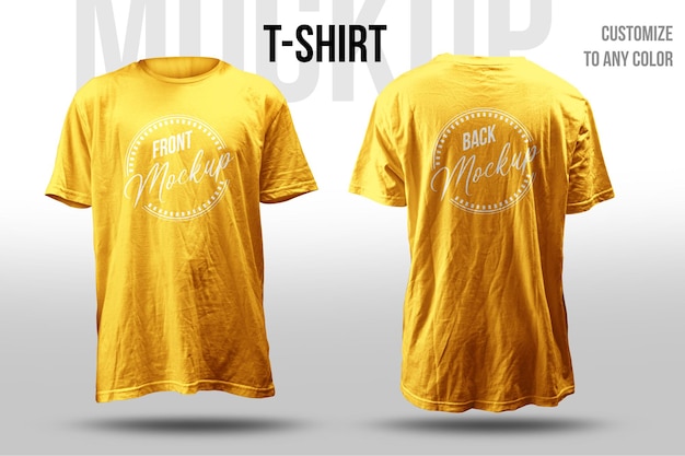 PSD mockup do t-shirt