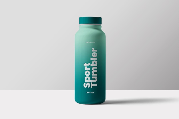 Mockup do Tumbler Desportivo