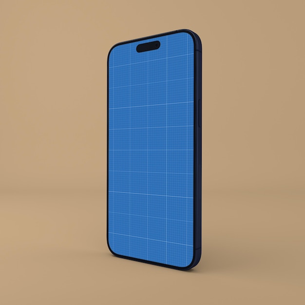 PSD mockup du téléphone 15 pro