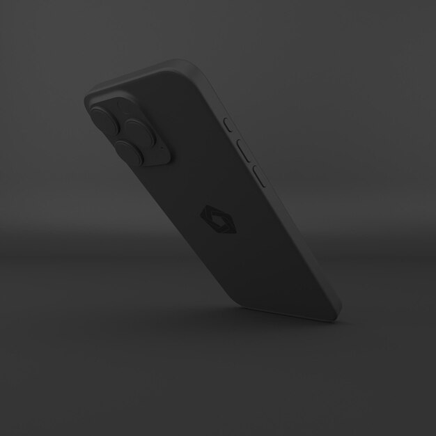 Mockup Du Téléphone Clay 15 Pro