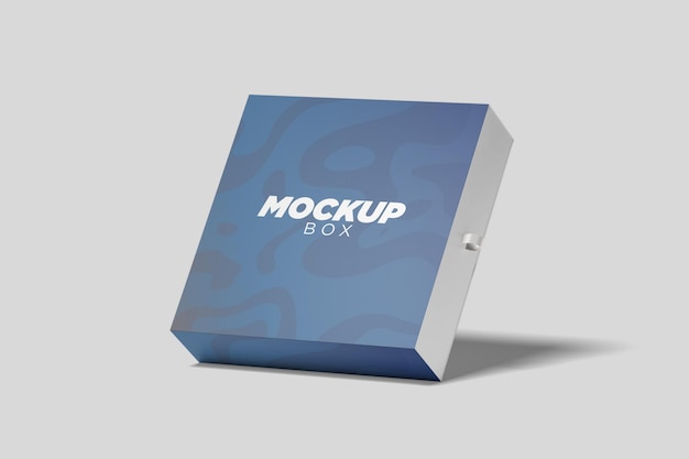 MOCKUP Elegant Gift Box Moderno per il marketing