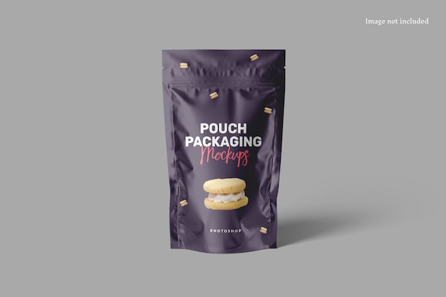 Mockup de embalaje de la bolsa