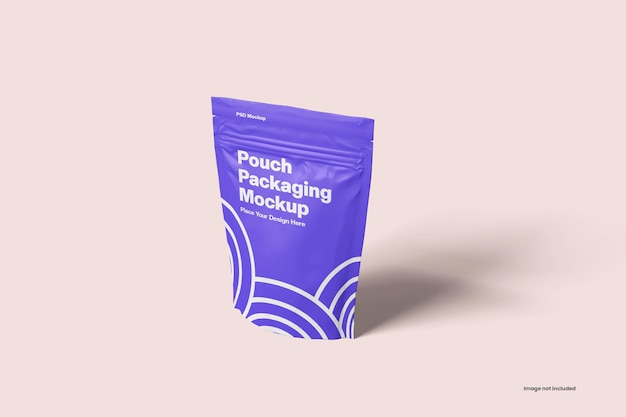 Mockup de embalaje de la bolsa