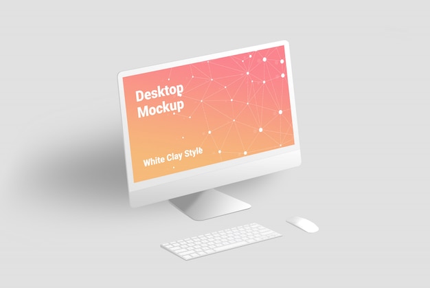 Mockup del escritorio