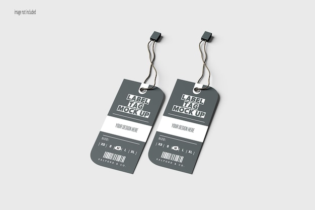 Mockup de la etiqueta