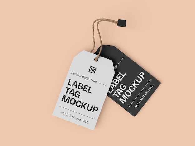 Mockup de la etiqueta
