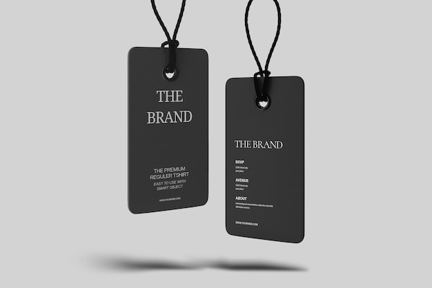 Mockup de la etiqueta