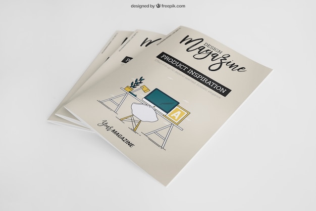 PSD mockup de flyers