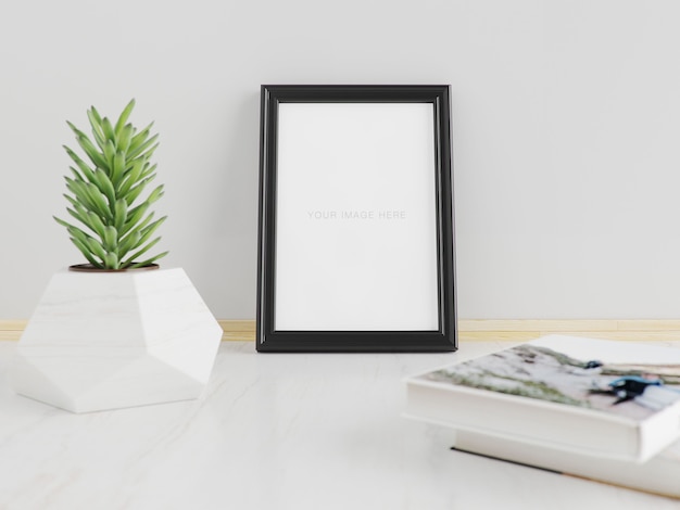 Mockup Frame A5 verticale