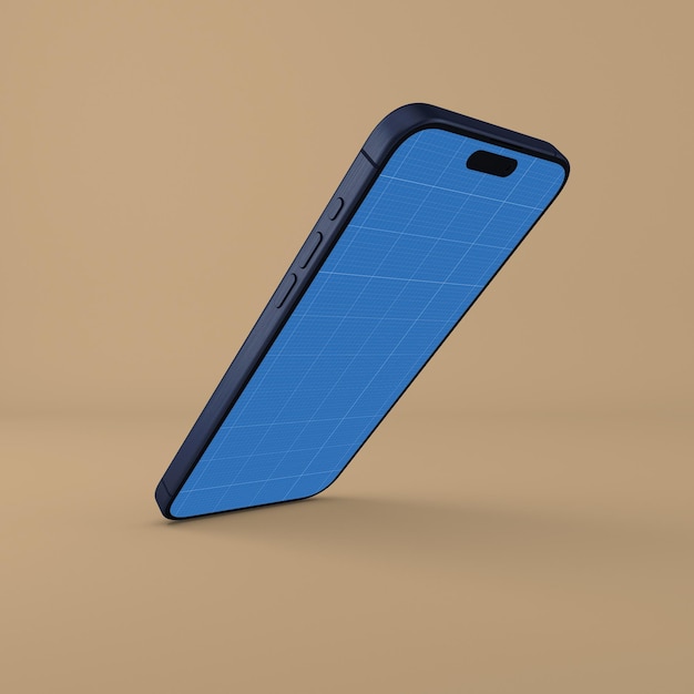 PSD mockup für das phone 15 pro