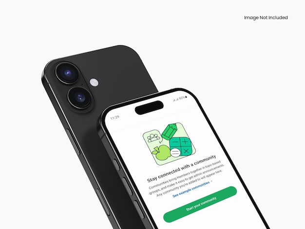 Mockup für das Smartphone 16 Pro