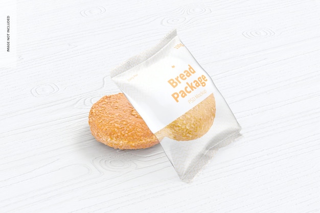 Mockup für ein Brotpaket