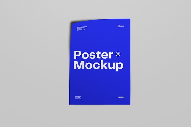 Mockup für ein Poster
