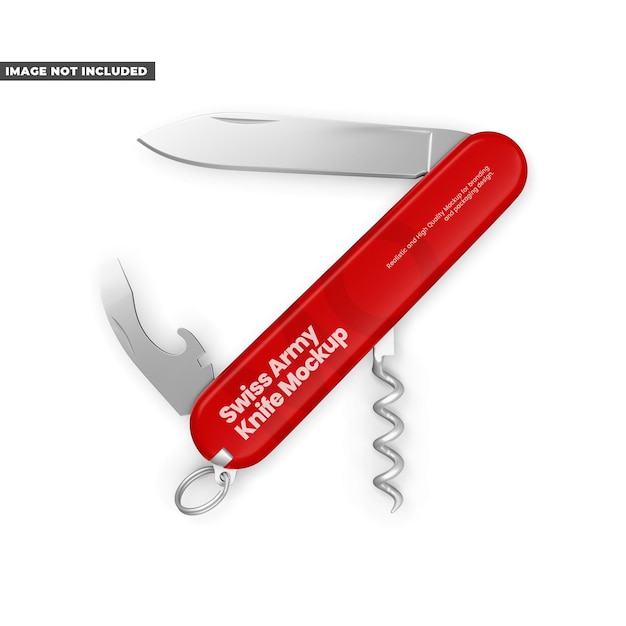 Mockup für ein Taschenmesser