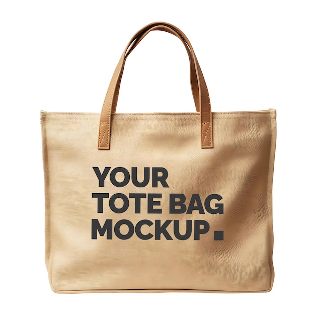 PSD mockup für eine psd-tote-tasche