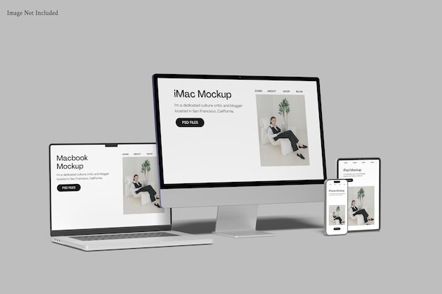 Mockup für mehrere Geräte
