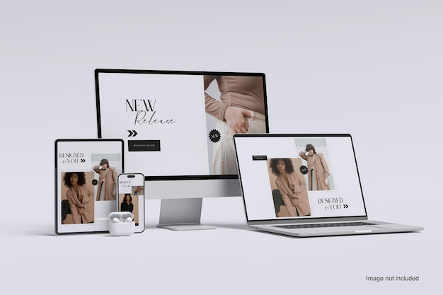 Mockup für mehrere Geräte