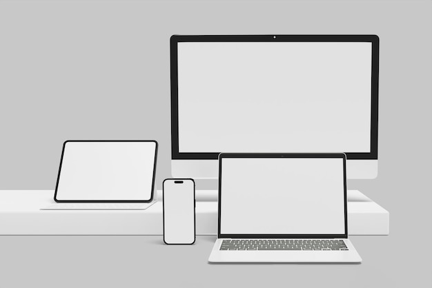 Mockup für mehrere Geräte