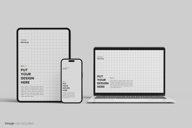 Mockup für mehrere Geräte