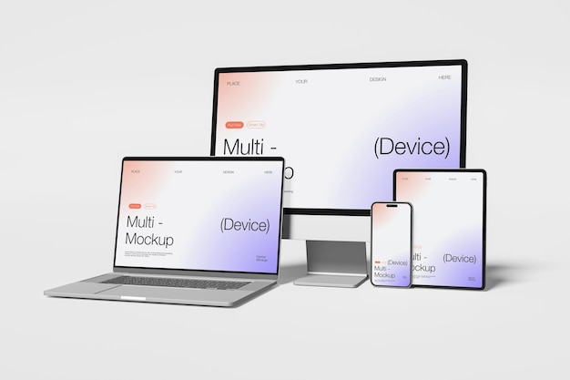 Mockup für mehrere Geräte