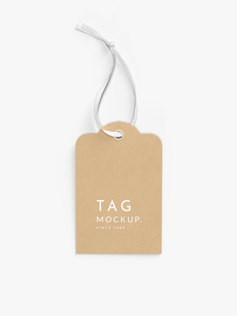 Mockup für Papieretiketten