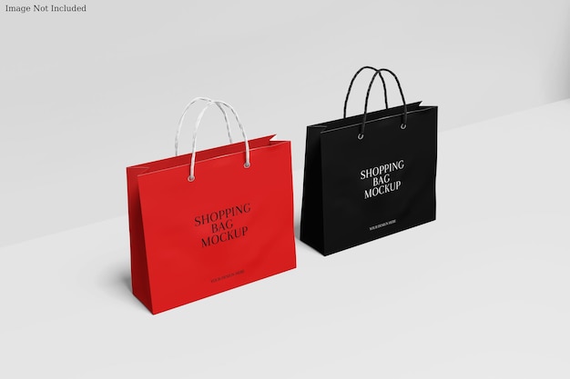 Mockup für Taschen-Shopping