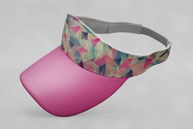 Mockup de gorra de béisbol para mujer