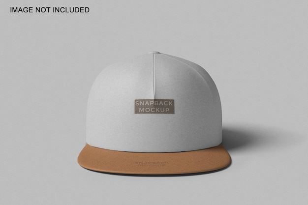 Mockup de gorra de béisbol