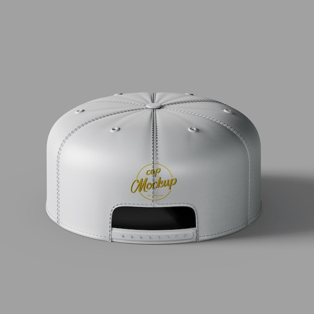 Mockup de gorra de béisbol