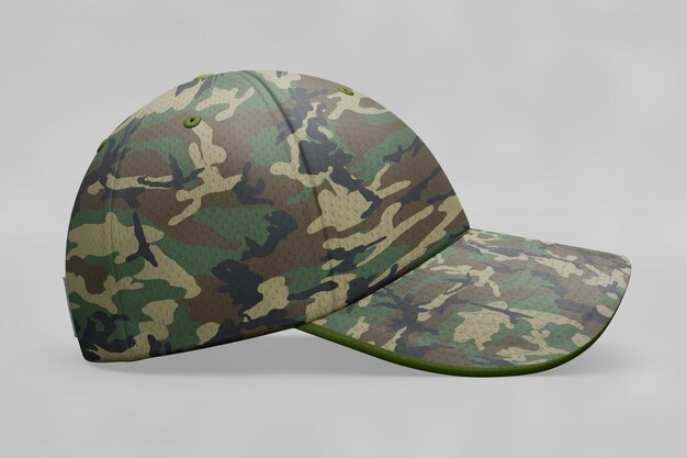 Mockup de gorro militar