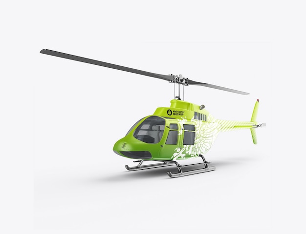 PSD mockup de un helicóptero