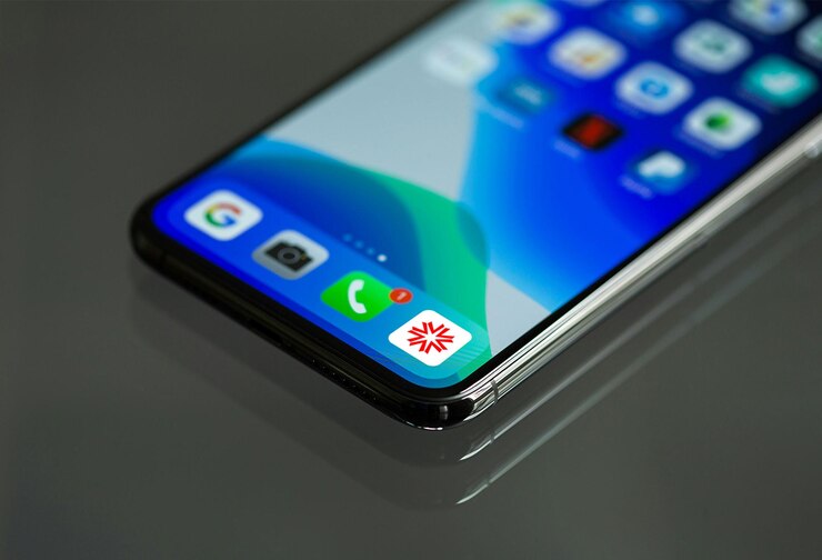 PSD mockup del icono de la aplicación móvil psd tempalte
